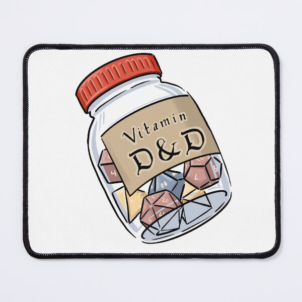 Item preview, Vitamin D and D designed and sold by Megpieflyaway.