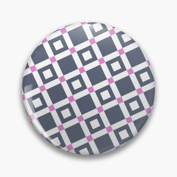 Item preview, Pink & Grey Tiled Squares Sectioned Continuous Absolute Diagrams designed and sold by Alchemy-A-La-G.