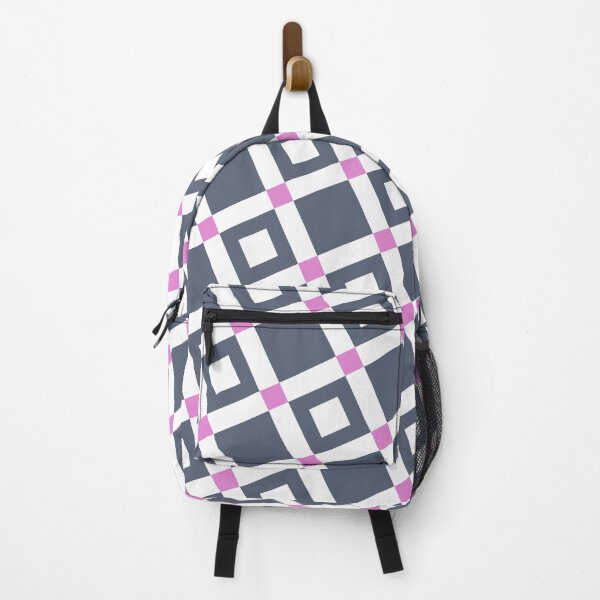 Item preview, Pink & Grey Tiled Squares Sectioned Continuous Absolute Diagrams designed and sold by Alchemy-A-La-G.