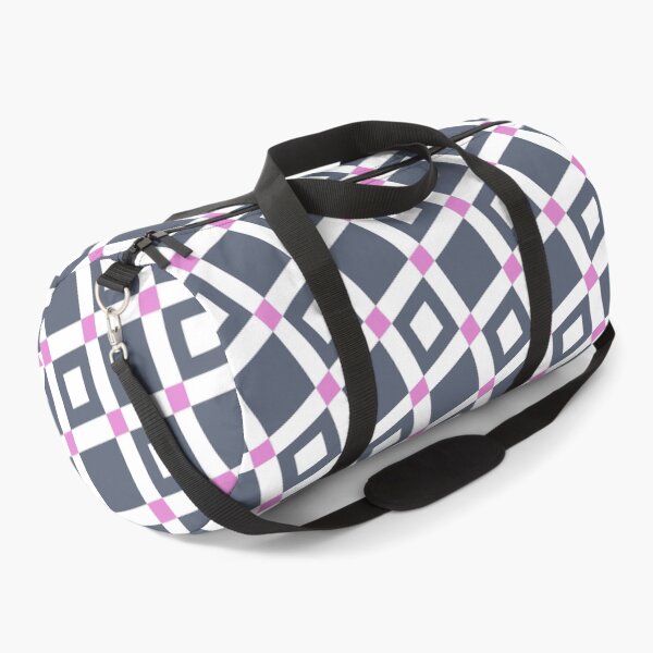 Item preview, Pink & Grey Tiled Squares Sectioned Continuous Absolute Diagrams designed and sold by Alchemy-A-La-G.