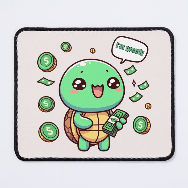 Item preview, Greedy Turtle designed and sold by LemuellTrends.