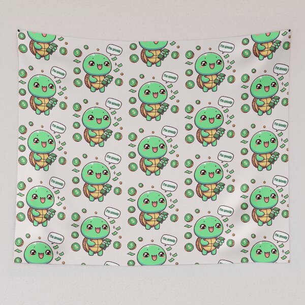 Item preview, Greedy Turtle designed and sold by LemuellTrends.