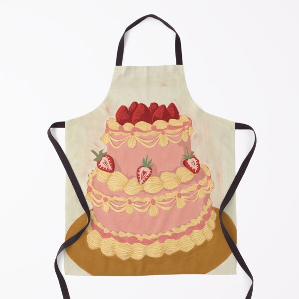 Item preview, Two Tier Fancy Cake - Illustration designed and sold by Pilar Bidó.