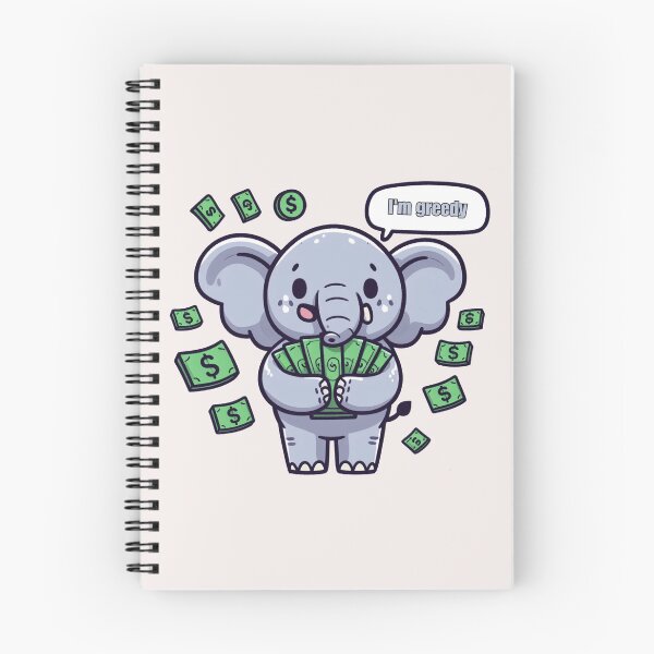 Item preview, Greedy Elephant designed and sold by LemuellTrends.