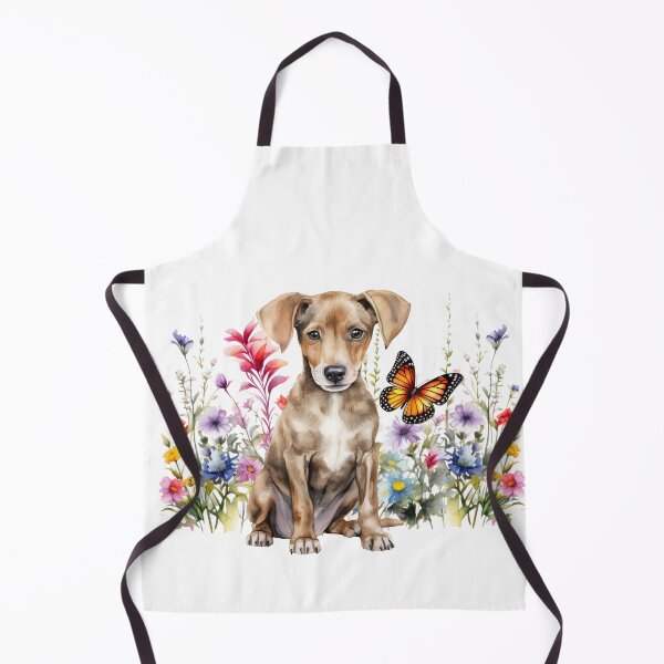 Item preview, Azawakh Puppy With Spring Flowers designed and sold by TheAnimalZ00.