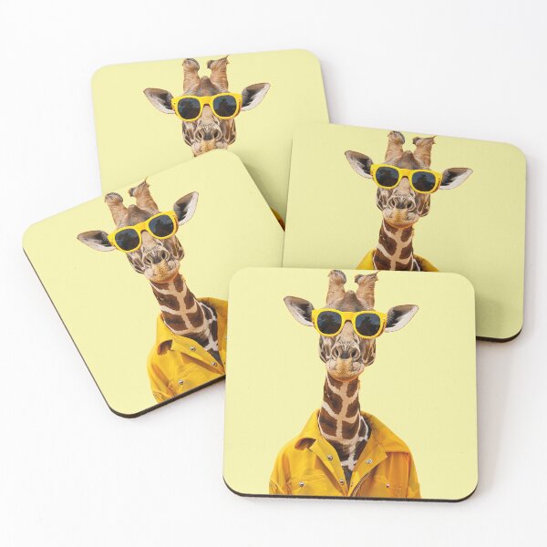 Item preview, Yellow Sun Glasses Giraffe designed and sold by Brendon987.
