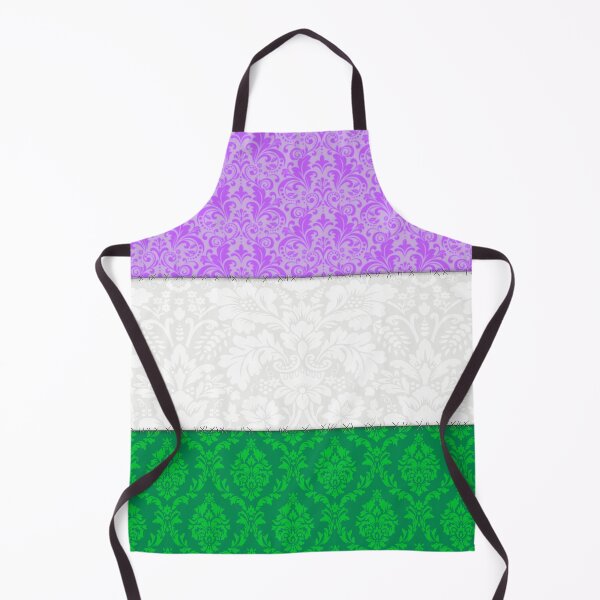 Item preview, Embellished Genderqueer Flag designed and sold by fibbunny.