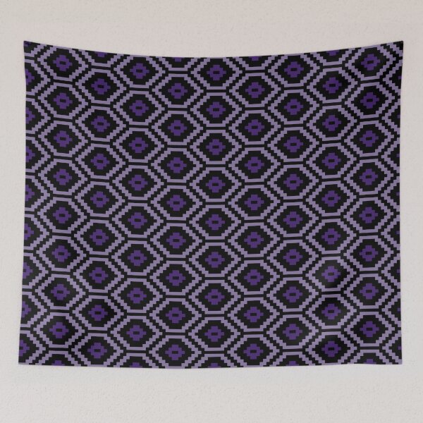 Item preview, Lavender & Purple Eye Coins Black African Absolute Diagrams designed and sold by Alchemy-A-La-G.
