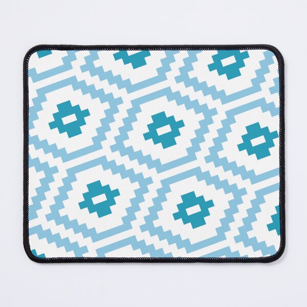 Item preview, Blue & Teal Eye Coin White African Absolute Diagrams designed and sold by Alchemy-A-La-G.