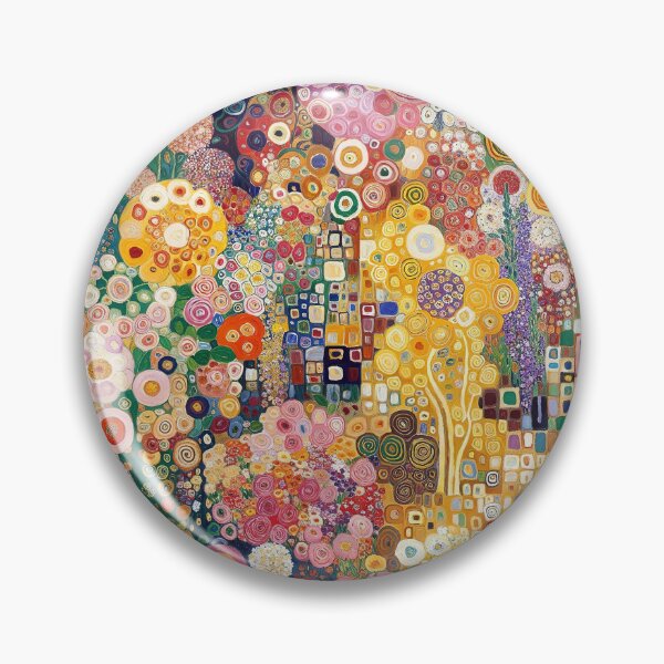 Item preview, Gustav Klimt Flowers designed and sold by maniacfitness.