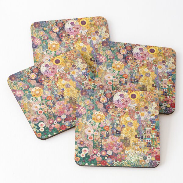 Item preview, Gustav Klimt Flowers designed and sold by maniacfitness.