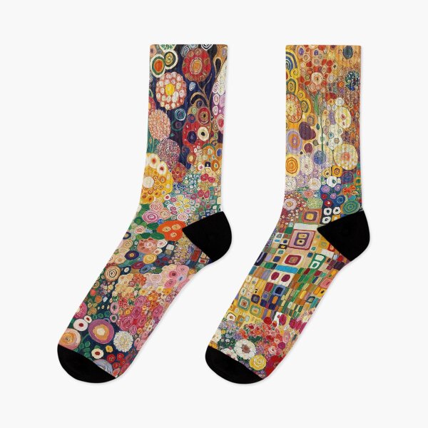 Item preview, Gustav Klimt Flowers designed and sold by maniacfitness.