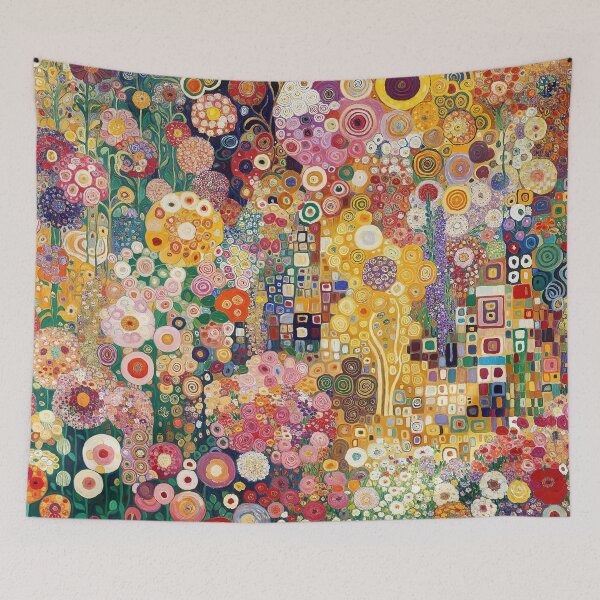 Item preview, Gustav Klimt Flowers designed and sold by maniacfitness.