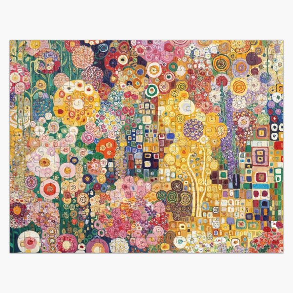 Artikel-Vorschau von Gustav Klimt Blumen, designt und verkauft von maniacfitness.