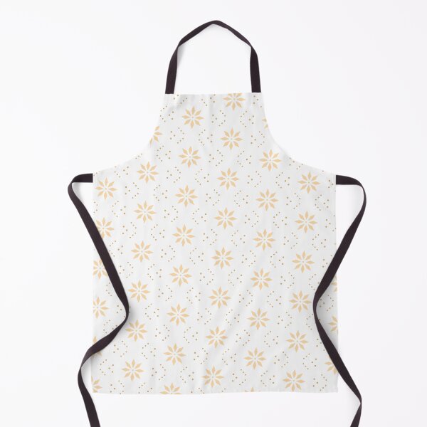 Item preview, Beige Tan Batik Star Flowers White Absolute Diagrams designed and sold by Alchemy-A-La-G.