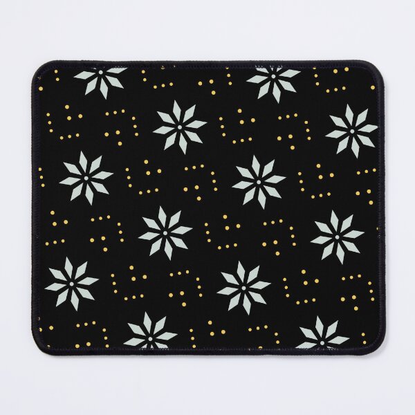 Item preview, Blue Batik Star Flowers & Orange Dots Absolute Diagrams designed and sold by Alchemy-A-La-G.