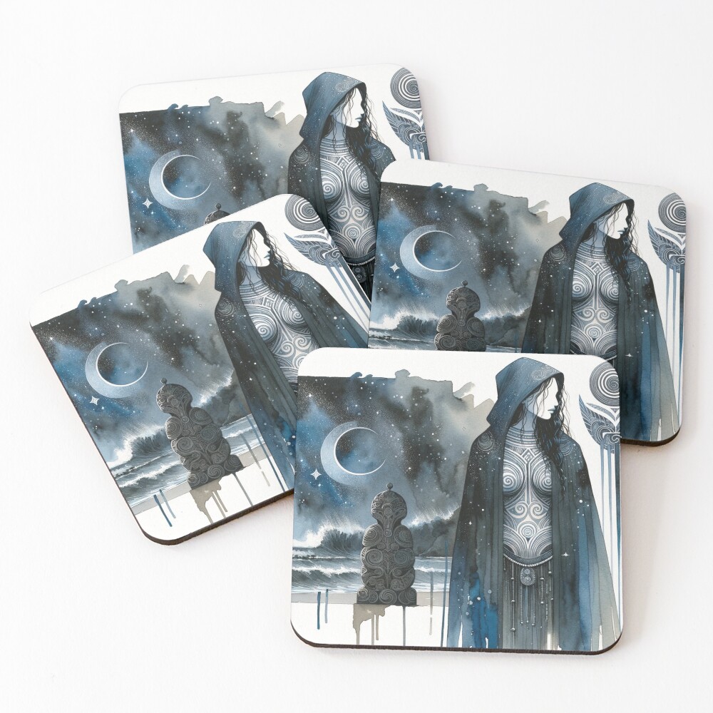 Item preview, Coasters (Set of 4) designed and sold by NesianUnity.