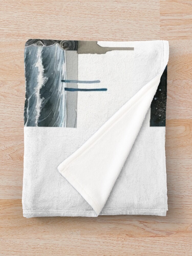 Thumbnail 3 of 6, Throw Blanket, Midnight Sentinel   designed and sold by NesianUnity.