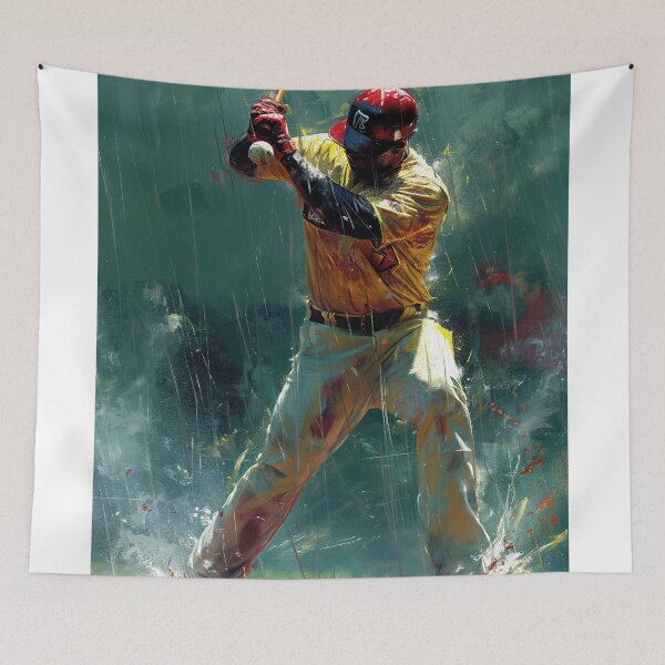 Item preview, baseball player art designed and sold by Rockwpapart.