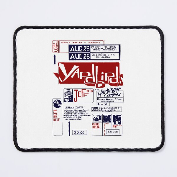 Item preview, Yardbirds  The Concert Poster designed and sold by HarleyWelch.