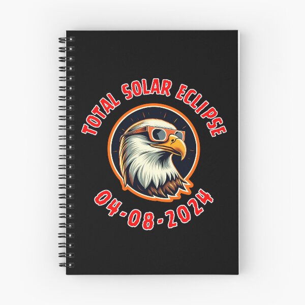 Item preview, Eagle Wearing Solar Eclipse Glasses  designed and sold by WoodburyLake.
