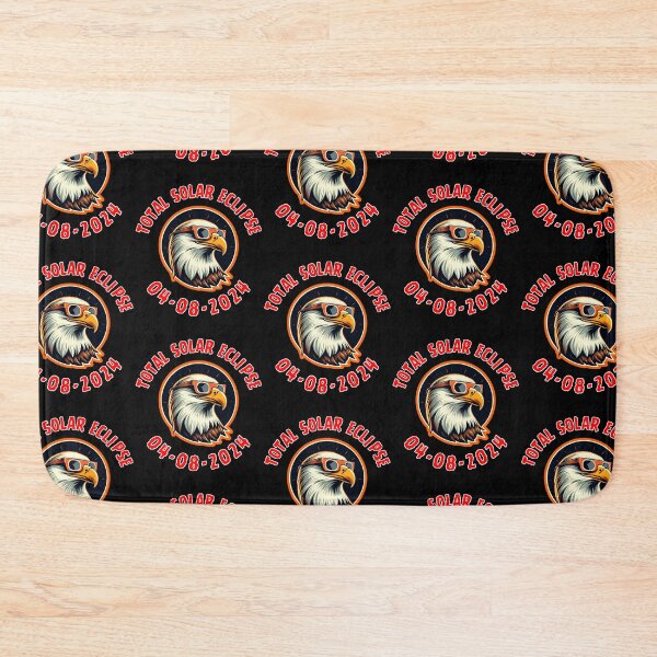 Item preview, Eagle Wearing Solar Eclipse Glasses  designed and sold by WoodburyLake.