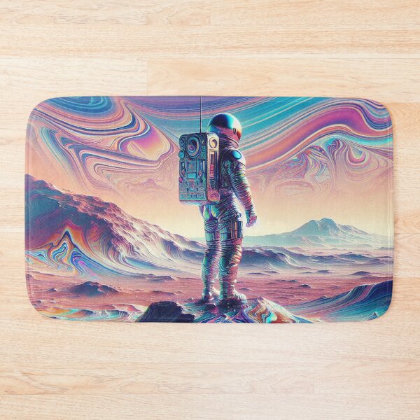 Item preview, Astronaut in the Psychedelic Planet designed and sold by zzz888.