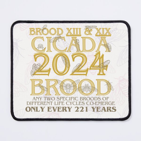 Item preview, Cicada Brood XIX & XII 2024 Emergence - Every 221 Years designed and sold by blankslategardn.