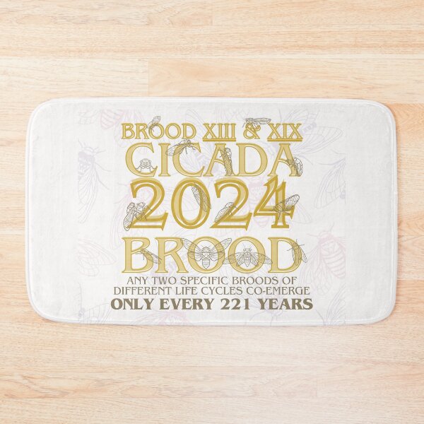 Item preview, Cicada Brood XIX & XII 2024 Emergence - Every 221 Years designed and sold by blankslategardn.