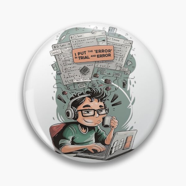 Item preview, I put the Error in Trial and Error designed and sold by softwaretesting.