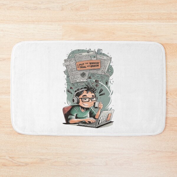 Item preview, I put the Error in Trial and Error designed and sold by softwaretesting.