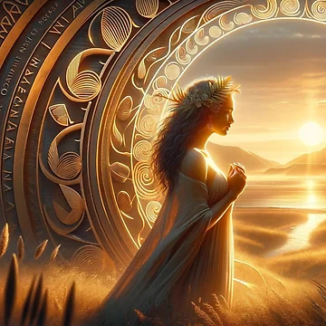 Artwork thumbnail, Golden Reverie by Sienna Hamilton-Katene