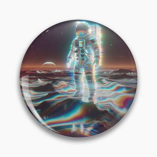Item preview, Astronaut on a Trippy Journey designed and sold by zzz888.