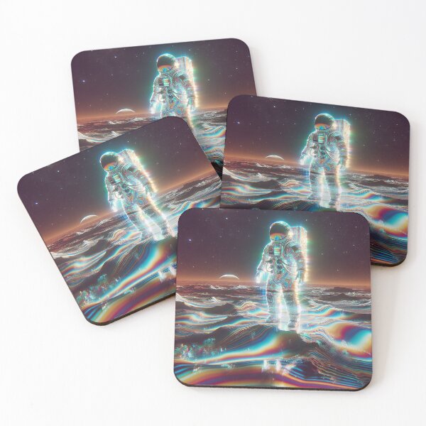 Item preview, Astronaut on a Trippy Journey designed and sold by zzz888.
