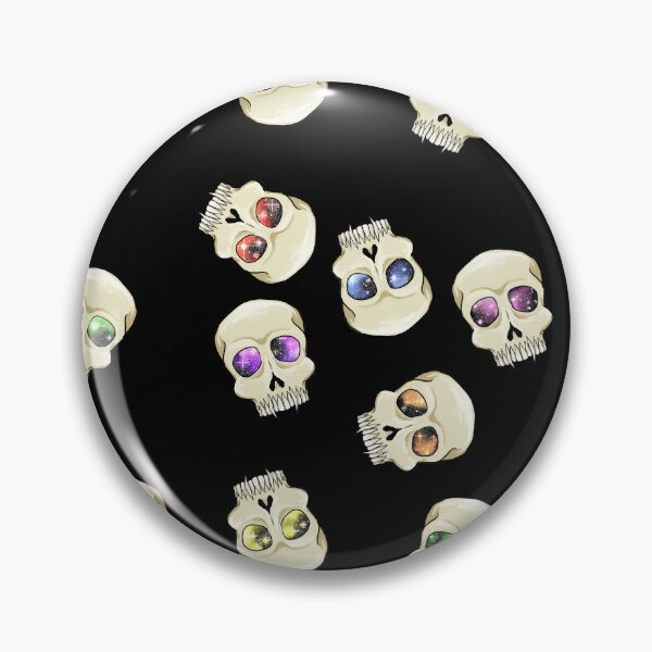 Item preview, Pattern skulls with galaxy eyes designed and sold by Bailey Swinney.