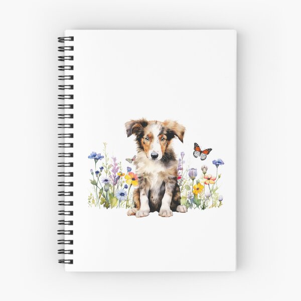 Artikelvorschau, Barsoi-Welpe mit Frühlingsblumen entworfen und verkauft von TheAnimalZ00.