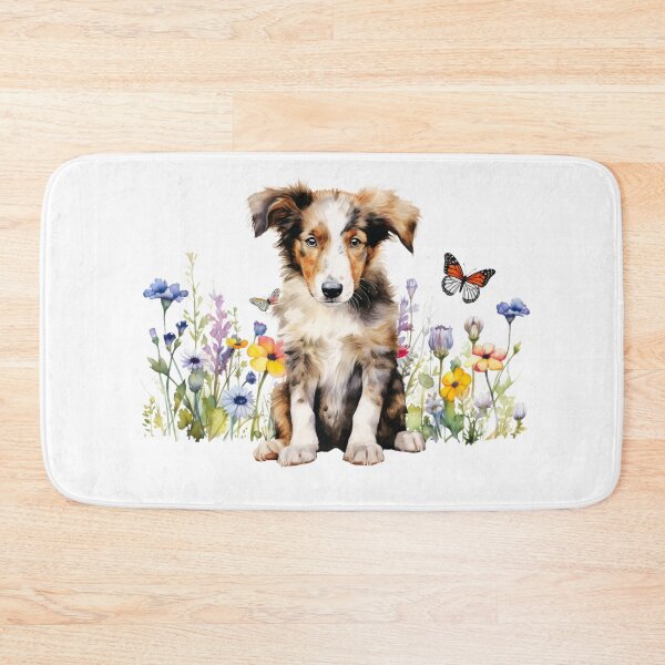 Item preview, Borzoi Puppy With Spring Flowers designed and sold by TheAnimalZ00.