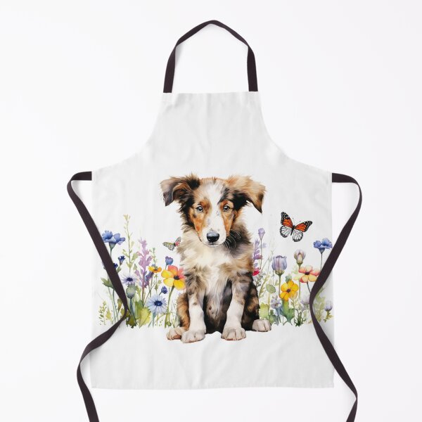 Item preview, Borzoi Puppy With Spring Flowers designed and sold by TheAnimalZ00.