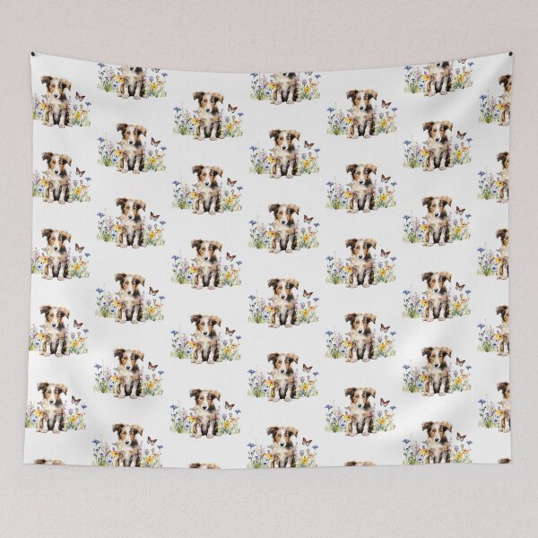 Item preview, Borzoi Puppy With Spring Flowers designed and sold by TheAnimalZ00.