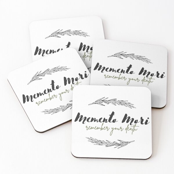 Item preview, Memento Mori: Remember Your Death Quote designed and sold by TheWriteHand.