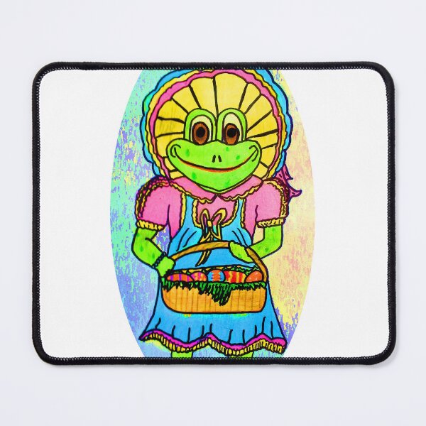Item preview, MS FROGETTA FROG ON EASTER MORN designed and sold by JoAnnHayden.