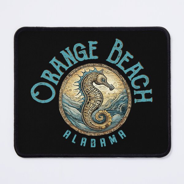 Item preview, Orange Beach Alabama Seahorse Design designed and sold by Futurebeachbum.