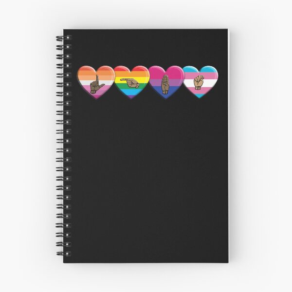 Item preview, ASL-LGBT Hearts designed and sold by TheirChoice.
