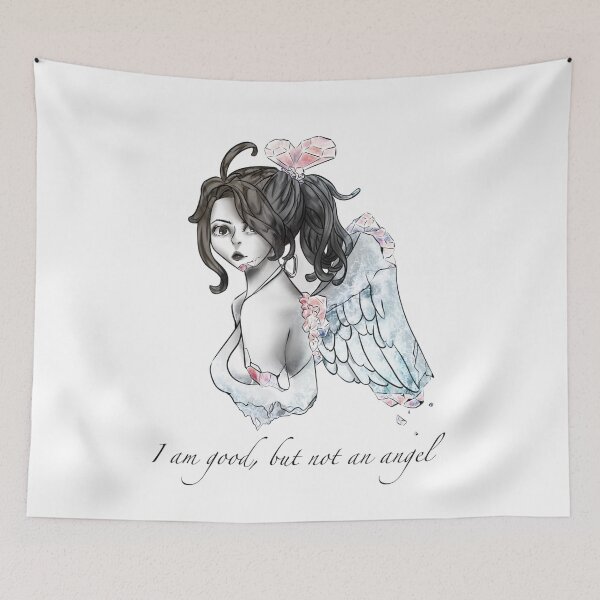 Item preview, I am Good, but not an Angel designed and sold by Kimmyguo.