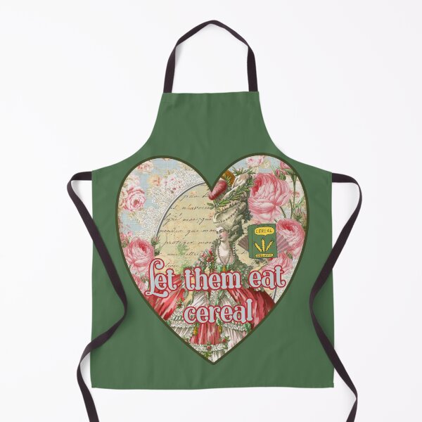 Item preview, Let them eat cereal: Funny Marie Antoinette heart shaped humor. designed and sold by JoyOfHopeStore.
