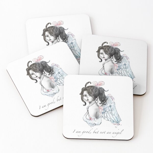 Item preview, I am Good, but not an Angel designed and sold by Kimmyguo.