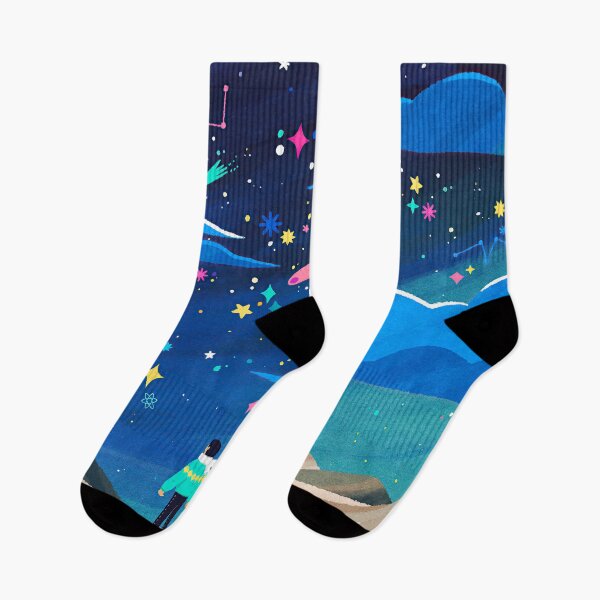 Item preview, Couple looking at the stars in the sky designed and sold by emarts.