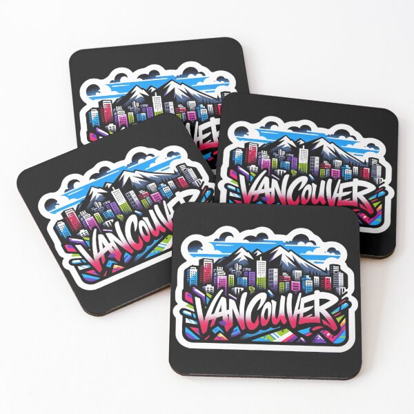 Item preview, Vancouver Graffiti Skyline designed and sold by PinUpPizzazz.
