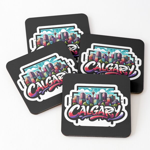 Item preview, Calgary Graffiti Cityscape designed and sold by PinUpPizzazz.