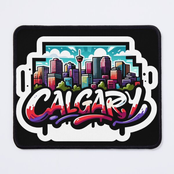 Item preview, Calgary Graffiti Cityscape designed and sold by PinUpPizzazz.